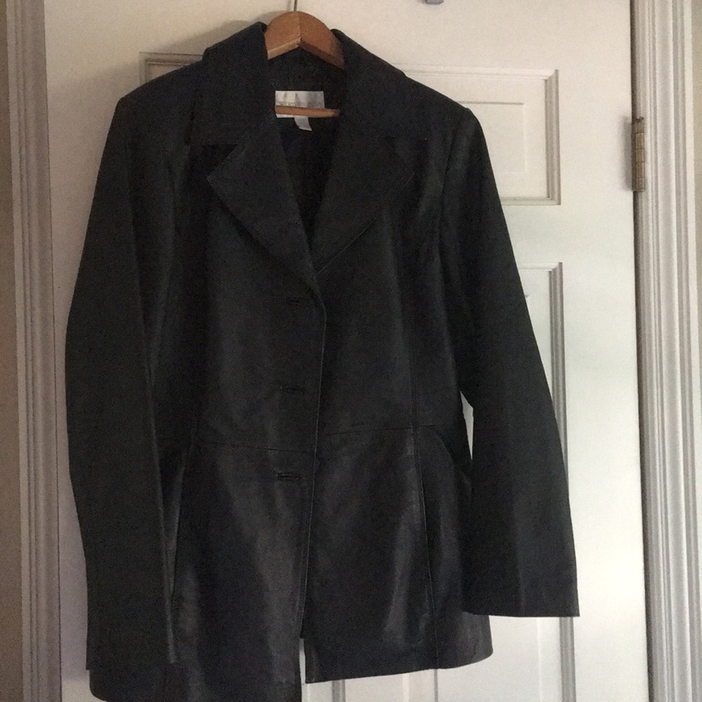 Leather jacket